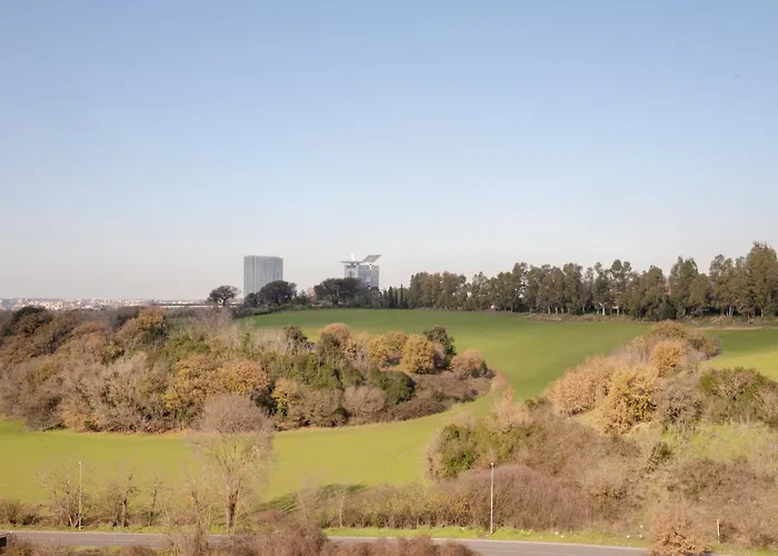 Eur Moravia Attico Panoramico Con Terrazzo, Fino A 5 Ospiti Apartamento